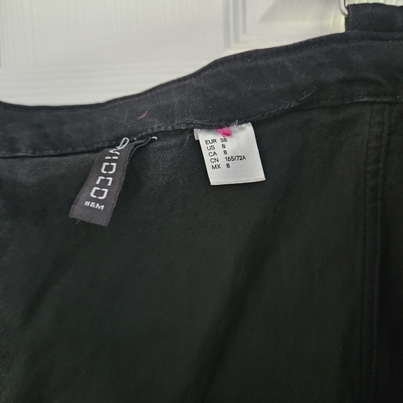 H&M Black Sleeveless Bodycon Mini Dress - Picture 4 of 4